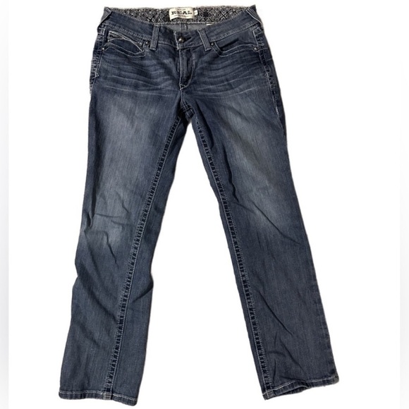 Ariat Women's Dark Blue Straight Leg Jeans - Picture 1 of 4